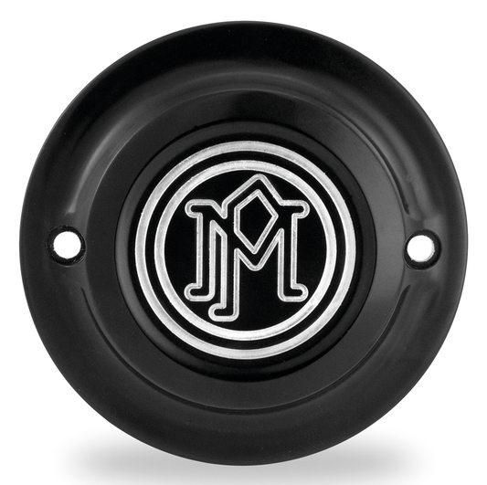 PM Scallop ignition cover 2-hole Contr.c