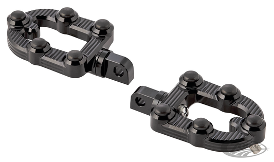 Ness MX Foot Pegs Black STD Male Mount