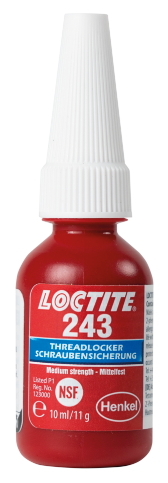 Loctite threadlocker 243 medium 10ml