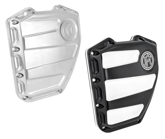 PM Scallop TC01-17 cam cover Chrome