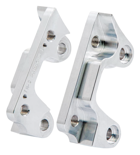 Caliper Brackets Front 13" FLH/T14-Up