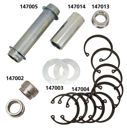 Bearing spacer 2.536" gold #43625-78