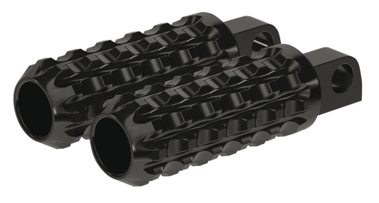 RSD footpegs billet traction black