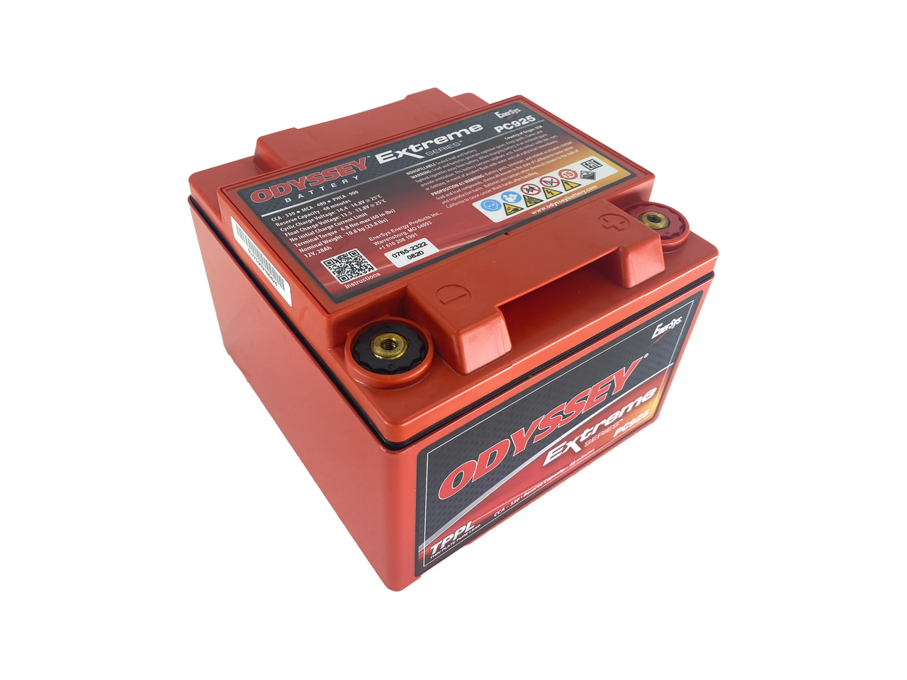 UN-2800 Odyssey Battery PC925MJ-A  top A