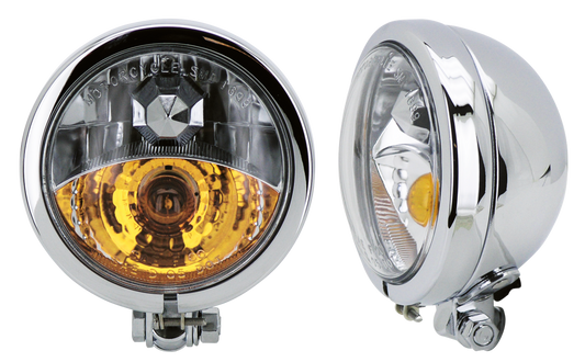 GZP Chrome 4.5" Spot/foglight 12V DOT