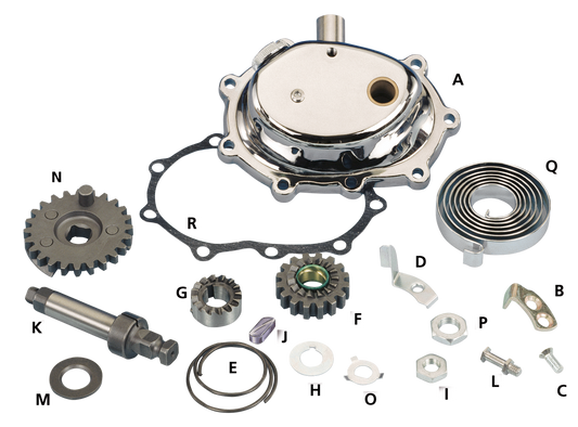 GZP Kickstart kit w/o cover, arm and ped