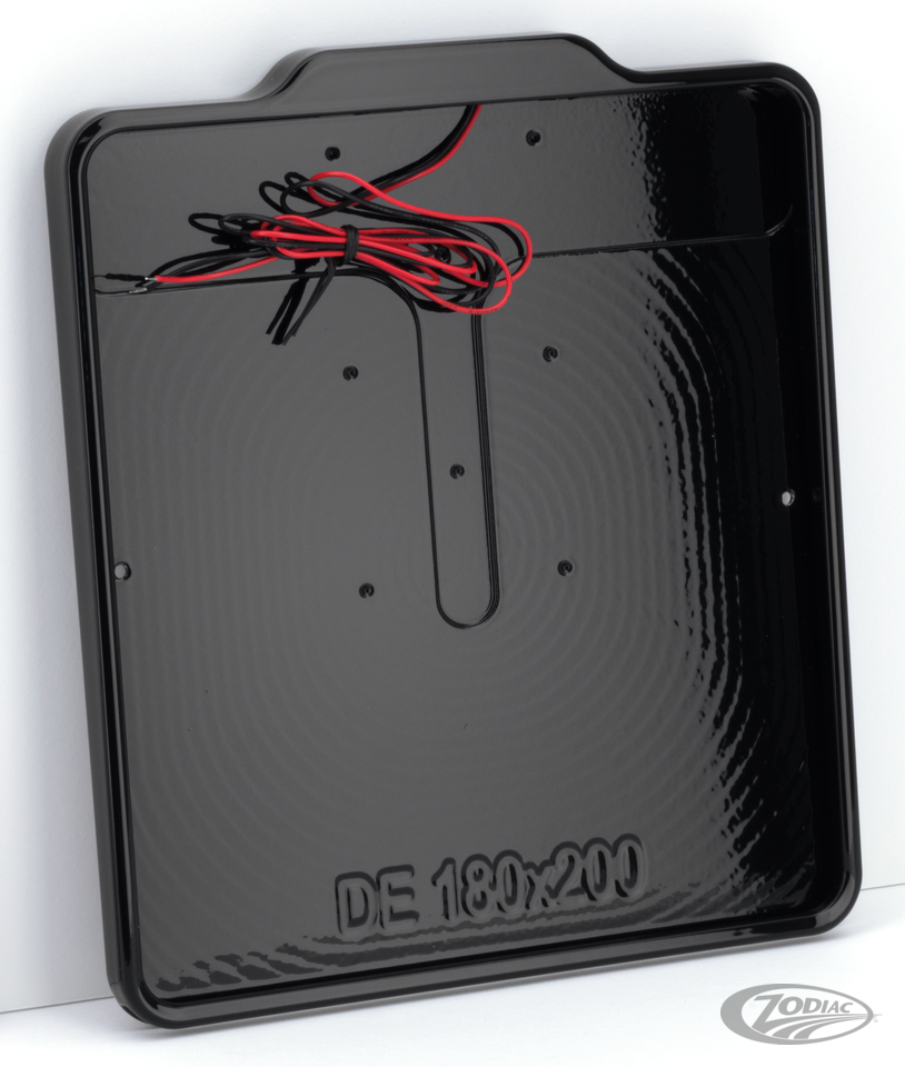 DMP License Frame DE Gloss Black