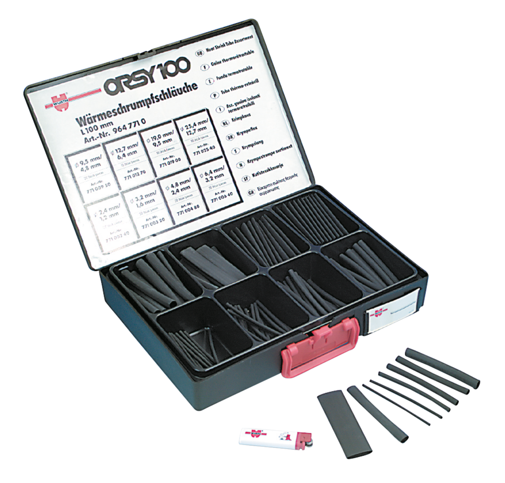 130pck Assortment box Iso Hoses