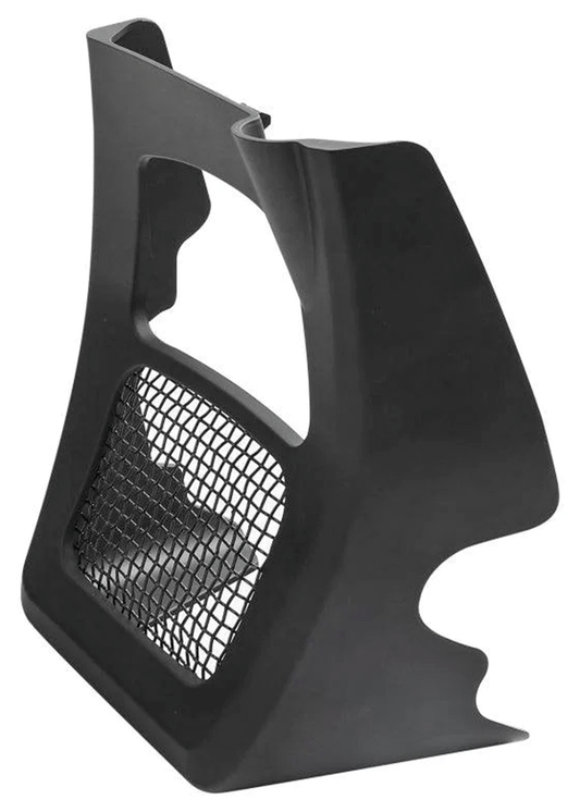 Radiator Cover Matt Black FLH/T17-23