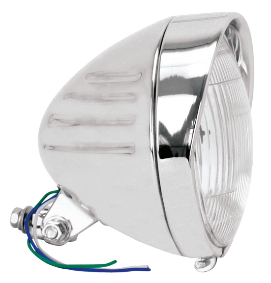 GZP Grooved 6 1/2" headlight H4 12V 60/5