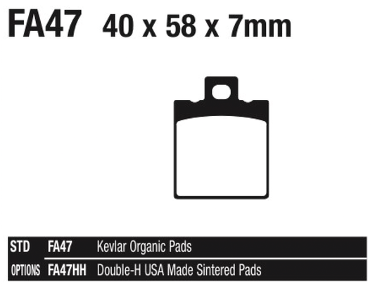 EBC Brake pads Billet 4 (2pack)