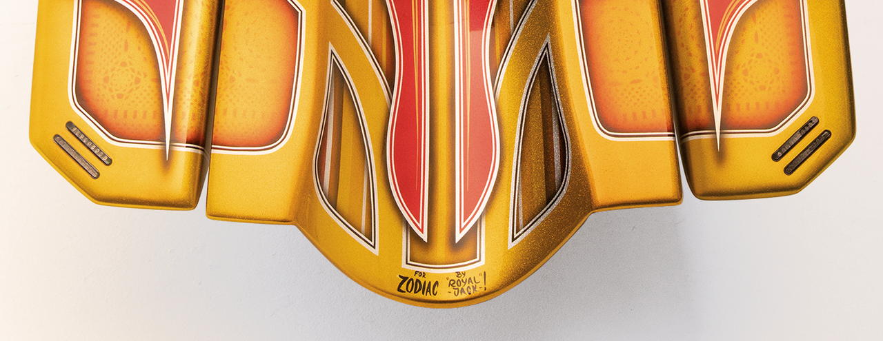 GZP Aurora smoked lens amber LED light