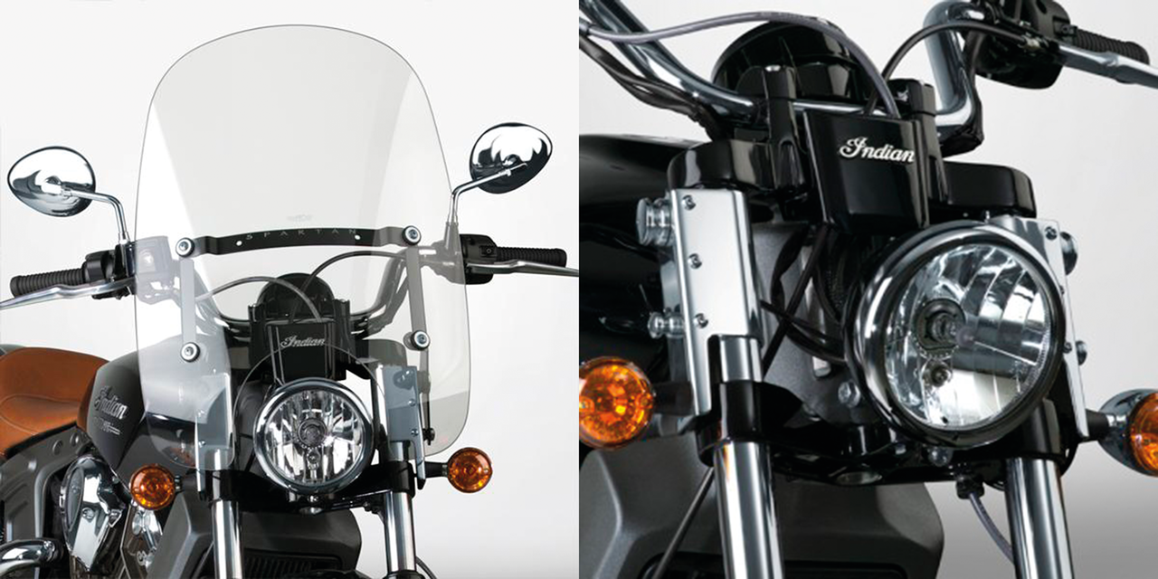 Switchblade Spartan Indian Scout chrome