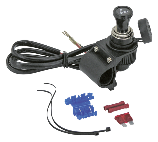 GZP Cigar lighter outlet 12v h/bar mount