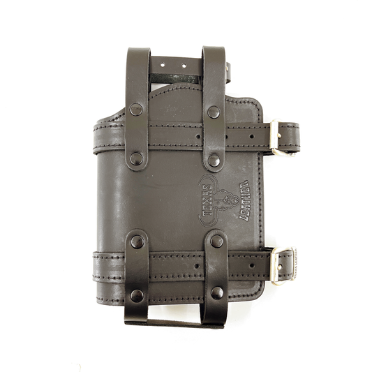 Texas Leather Oil bottle holder (1L) Blk