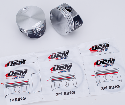 KB Piston set 8.8:1 +.020 TC 88cid