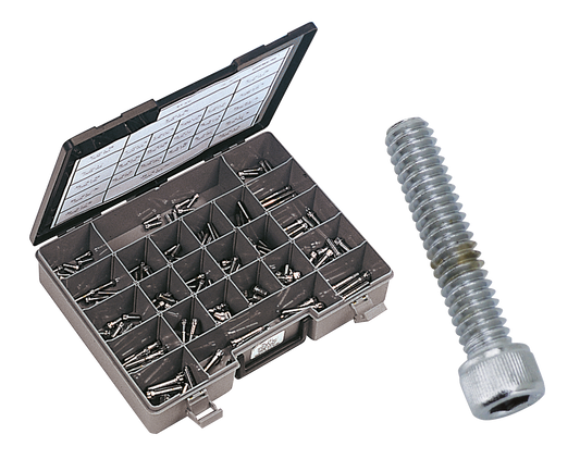 Ass. tray allen head screws chrome UNC