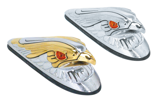 GZP Eagle's head fender ornament chr.+ l