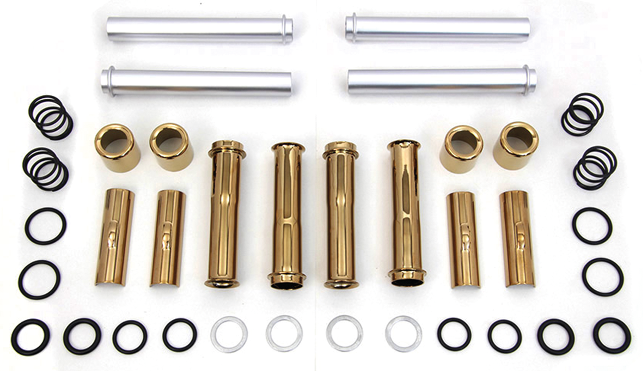Titanium Plated Pushrod Covers TC99-17