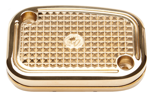 DMND M/C CVR HYDR CLTCH BRASS FLH/T14-16