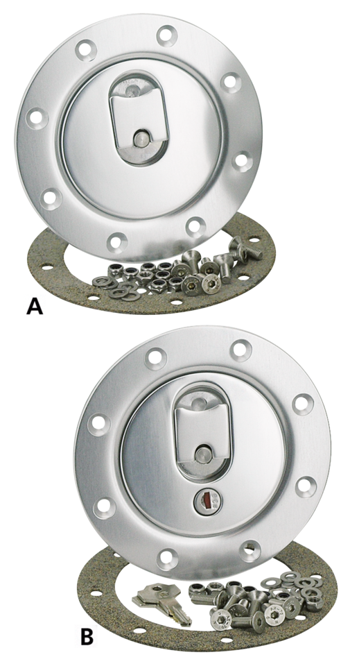 Aero 400 gas cap w/lock N/V