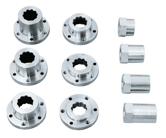 1 1/4" front pulley offset insert w/nut