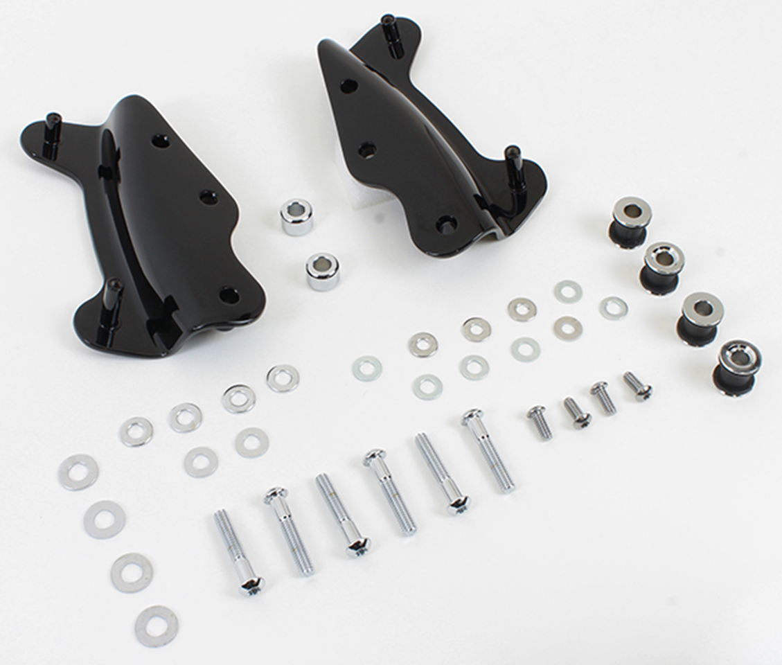 Black 4-point docking kit FLH/T09-13