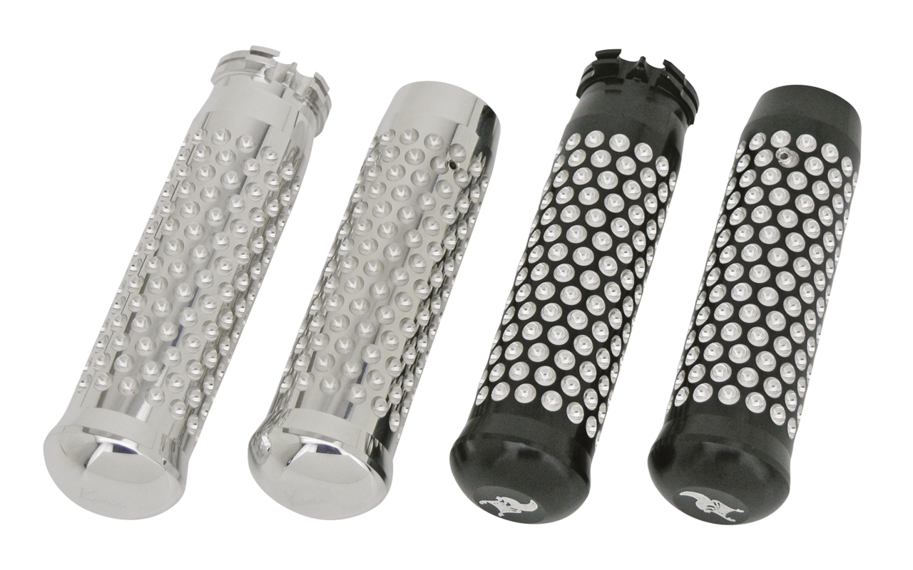Spiral grips Polished