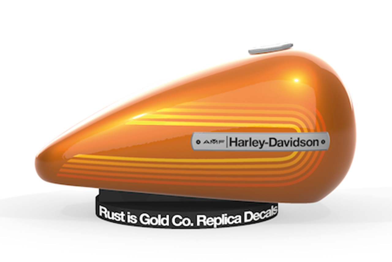 Tank Decals Orange FLH76