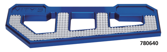 RACING FLOORBOARDS BLUE W/ DIAMOND ICE