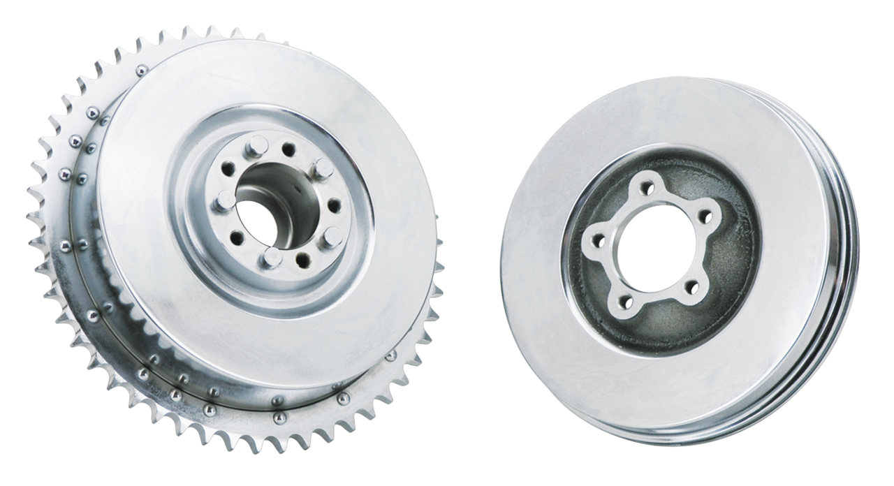 GZP Brake drum front chrome BT49-66