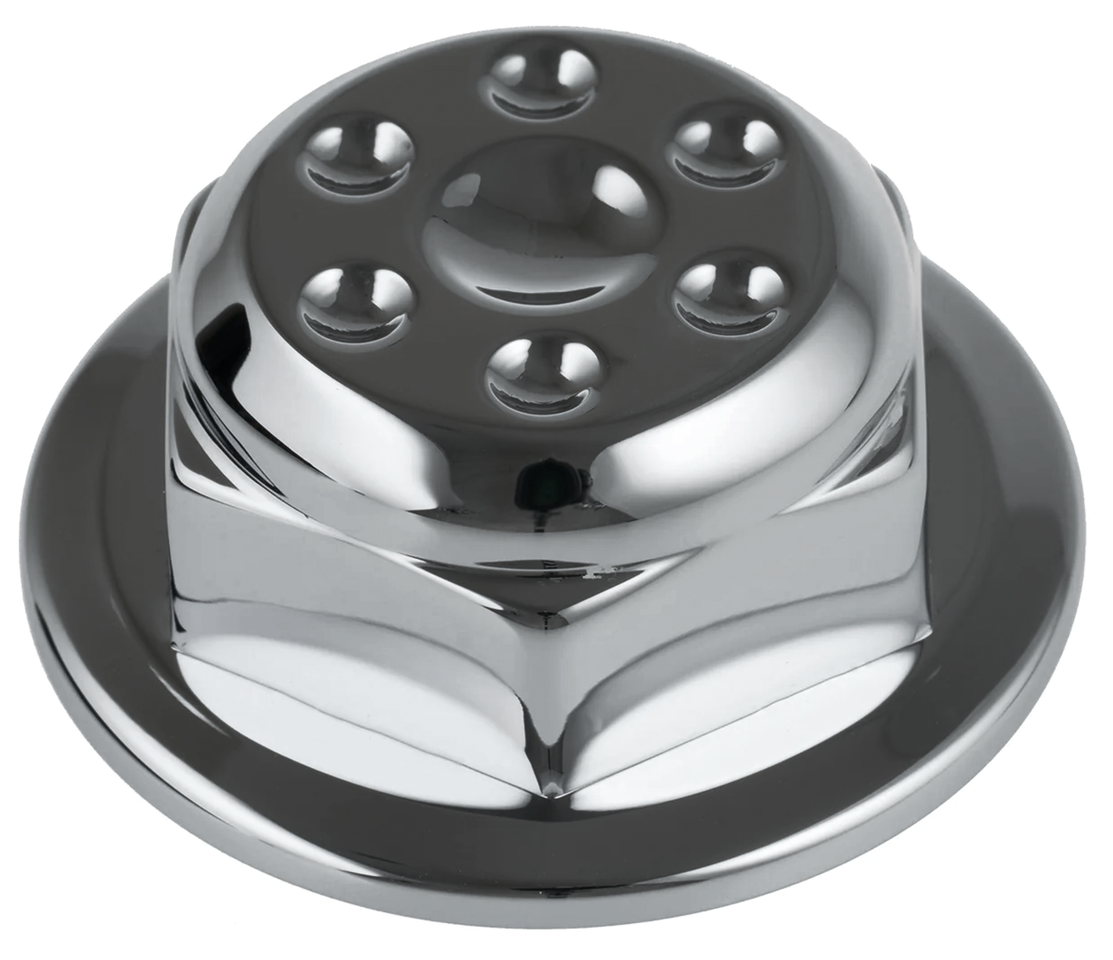 JM Steering Stem Nut Chrome Indian 14-Up