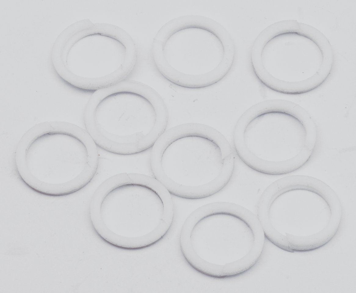 10pck Goodridge Oil line Spiral washers