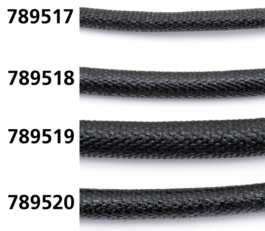 Braided wiring loom 3/8" 10ft