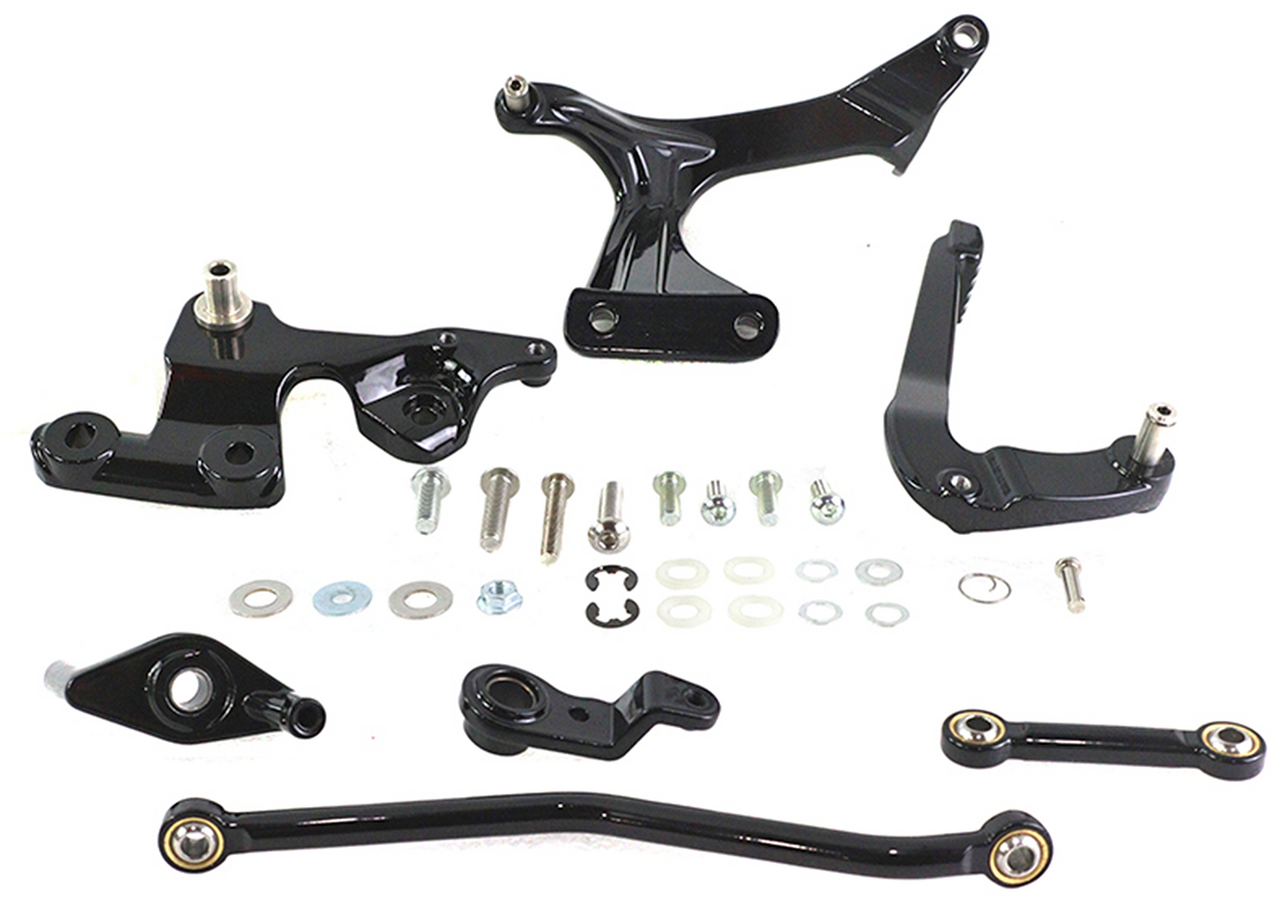 Mid Control Kit Brake Side Black ST18-Up