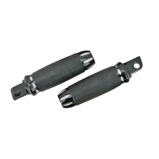 GZP Panorama Foot peg set,Cntr.Black (ma