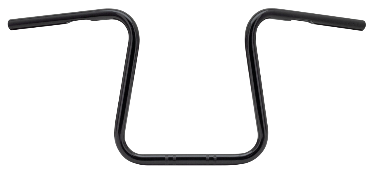 1" Handlebars Organic BLK dimpled