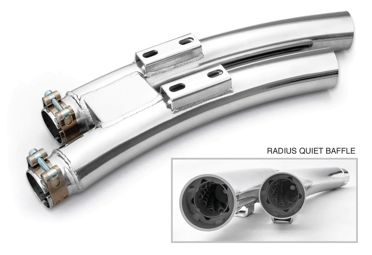 Freedom Quiet baffle set sharp curved