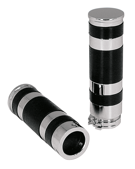 GZP Chrome CNC Grip set, cable