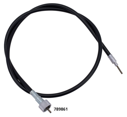Black speedo cable assy L= 40" 16mm conn
