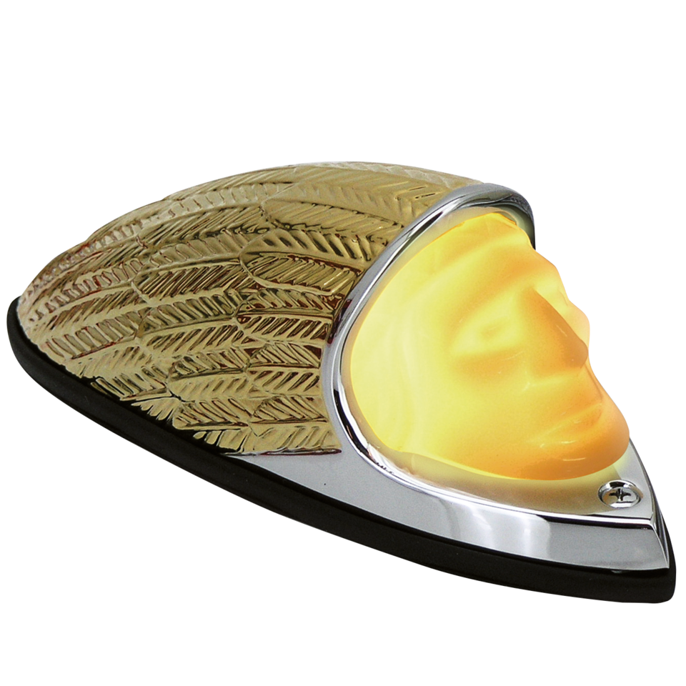 GZP Indian fender light gold