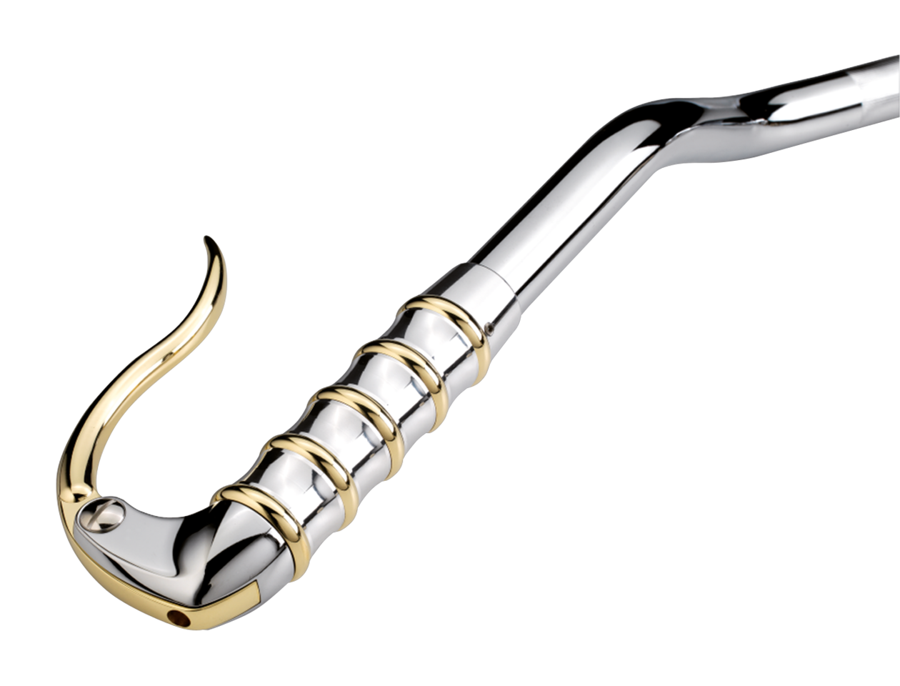 K-Tech vintage grip inverted Pol.Alu/brs