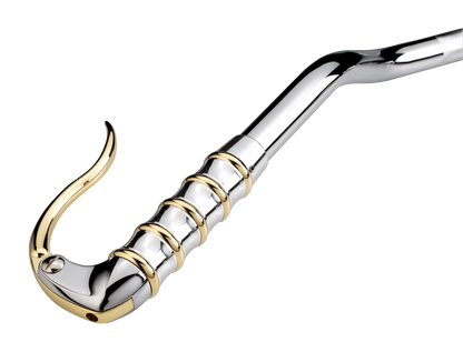 K-Tech vintage grip inverted Pol.Alu/brs