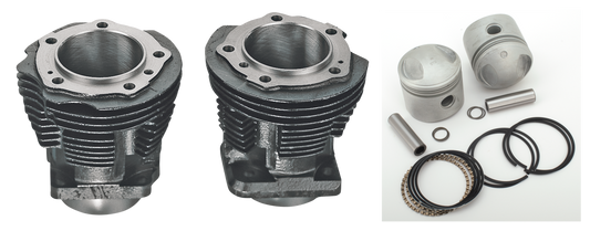 GZP Cylinderkit Panhead 74ci w/pistons
