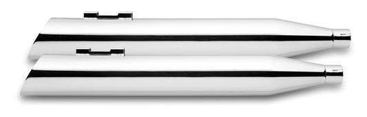 4" INVERTED SLASH CHROME FLH/T95-16