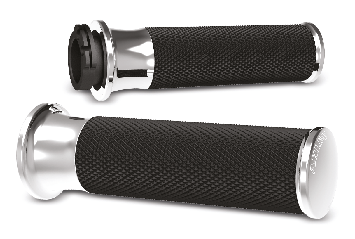 SMOOTHIE  GRIPS, H-D, CBL LONG, CHR