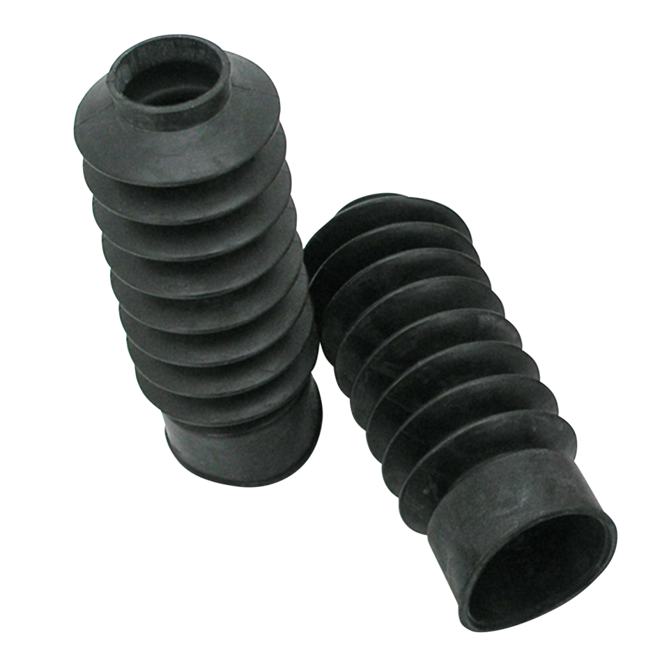 GZP Forkboot black for 41mm forks 210mm