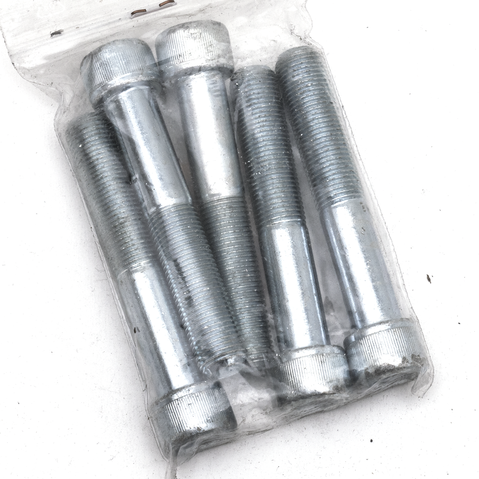 5pck allen bolt 1/2-20x3" UNF zinc