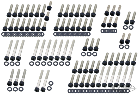 Eng. Bolt Kit Matt Blk VRSC02-17