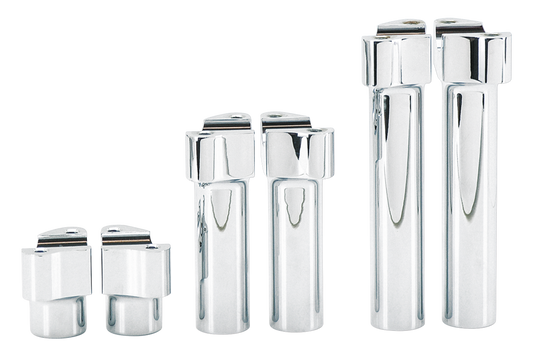 GZP Chrome Billet aluminum riser set 4.5
